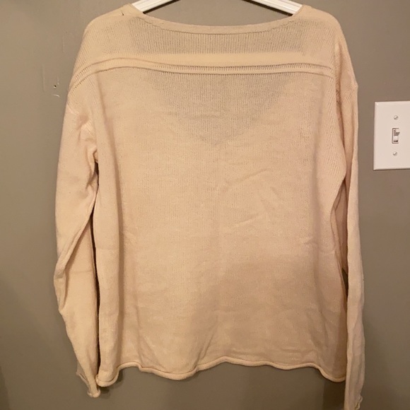 Cream knitted shirt - Picture 3 of 5
